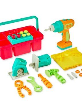 Kid Connection Tool Play Set, 25 Pieces, Toddler Toys